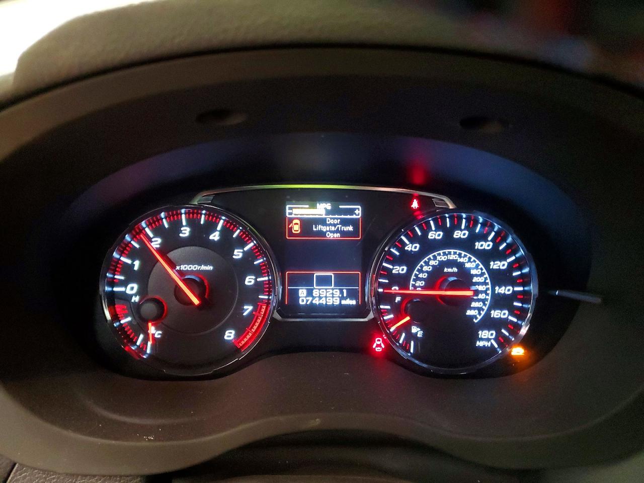 2018 SUBARU WRX PREMIUM photo 17