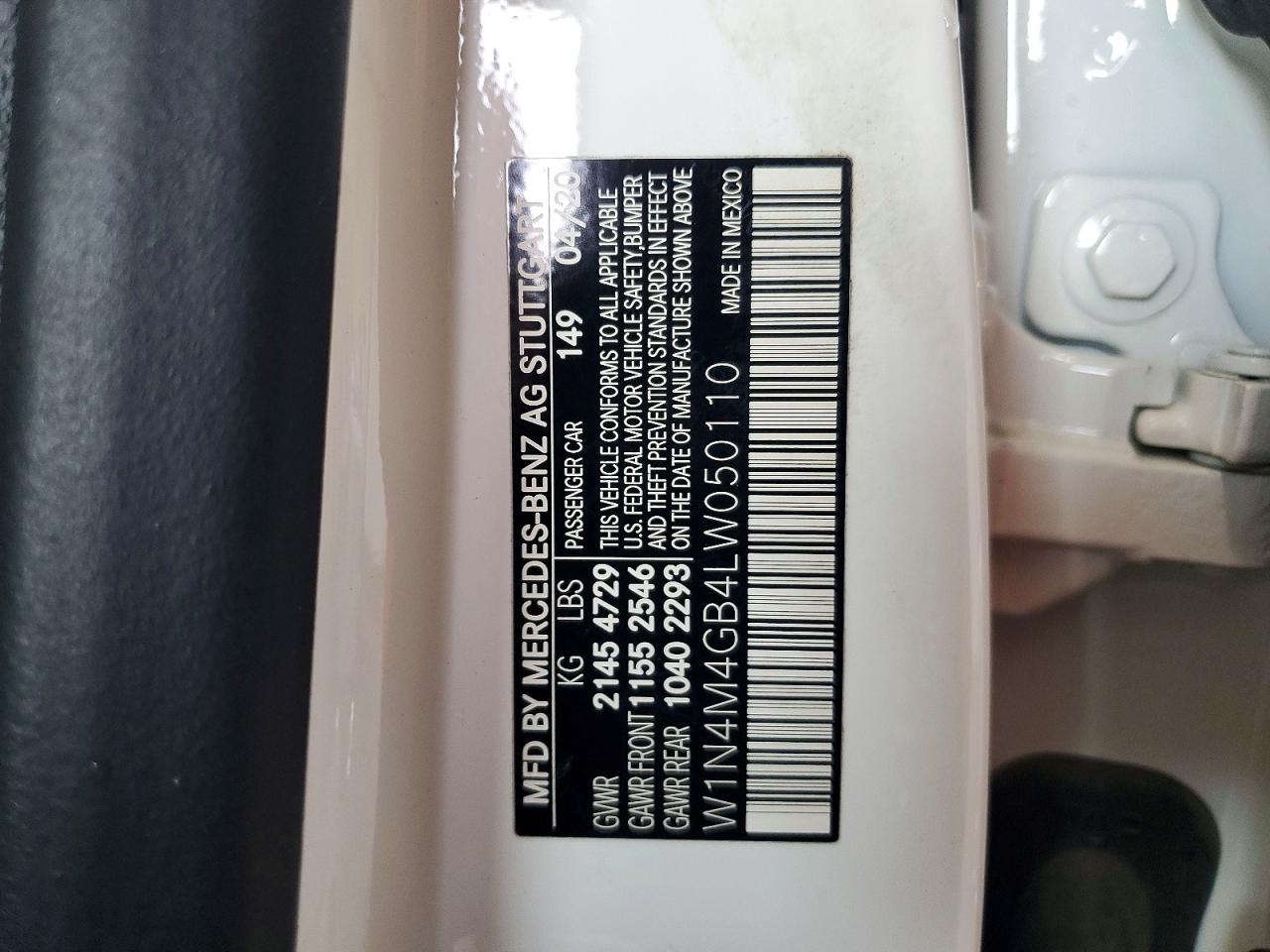 2020 MERCEDES-BENZ GLB 250 photo 25