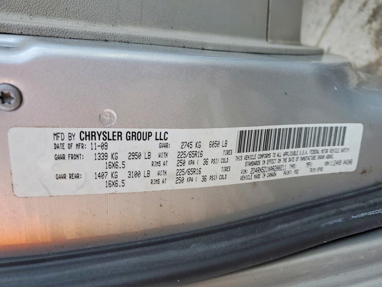 2010 DODGE GRAND CARAVAN photo 37