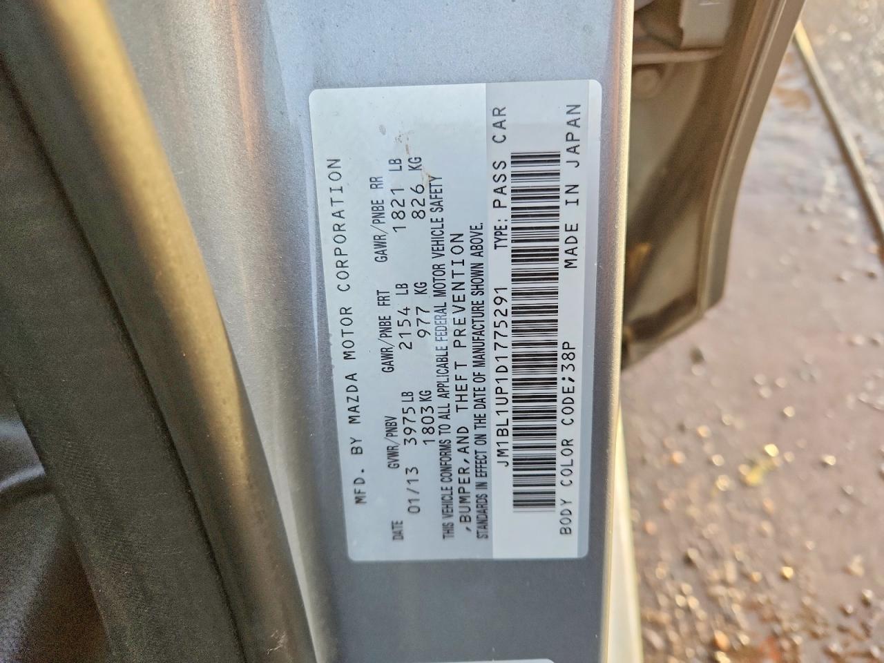 2013 MAZDA 3 I photo 23