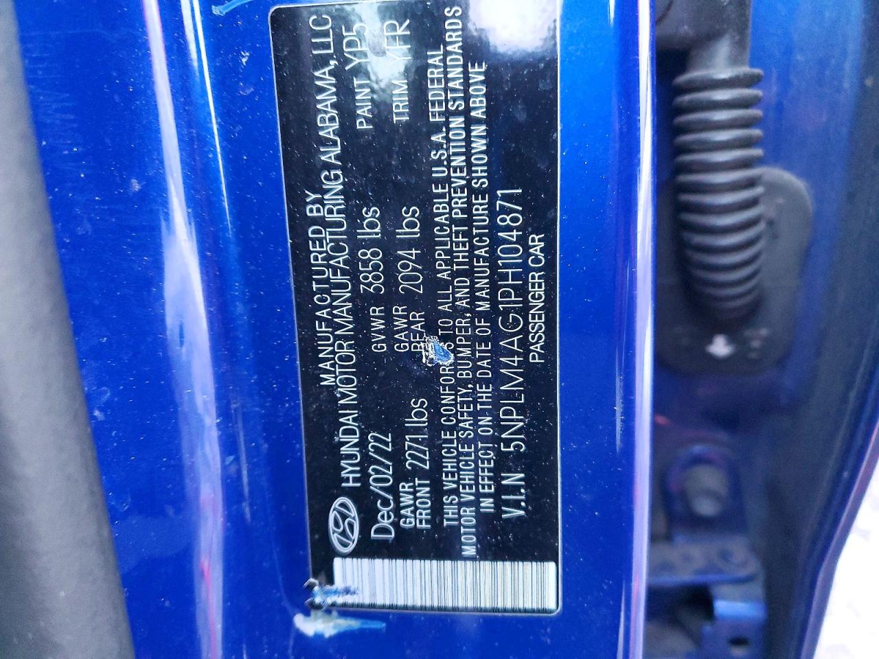 2023 HYUNDAI ELANTRA SEL photo 23