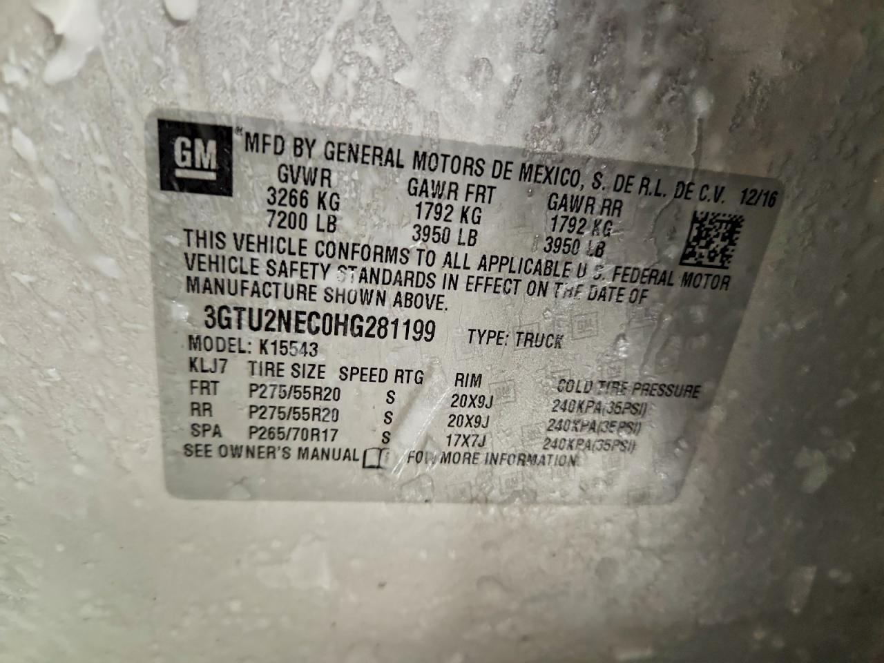2017 GMC SIERRA K1500 SLT photo 23