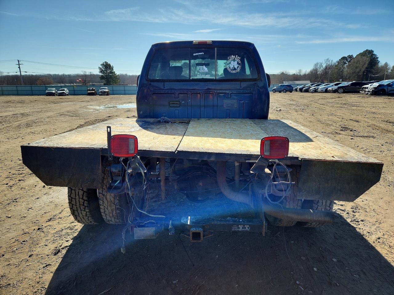 2004 FORD F350 SUPER DUTY FLATBED TRUCK photo 6
