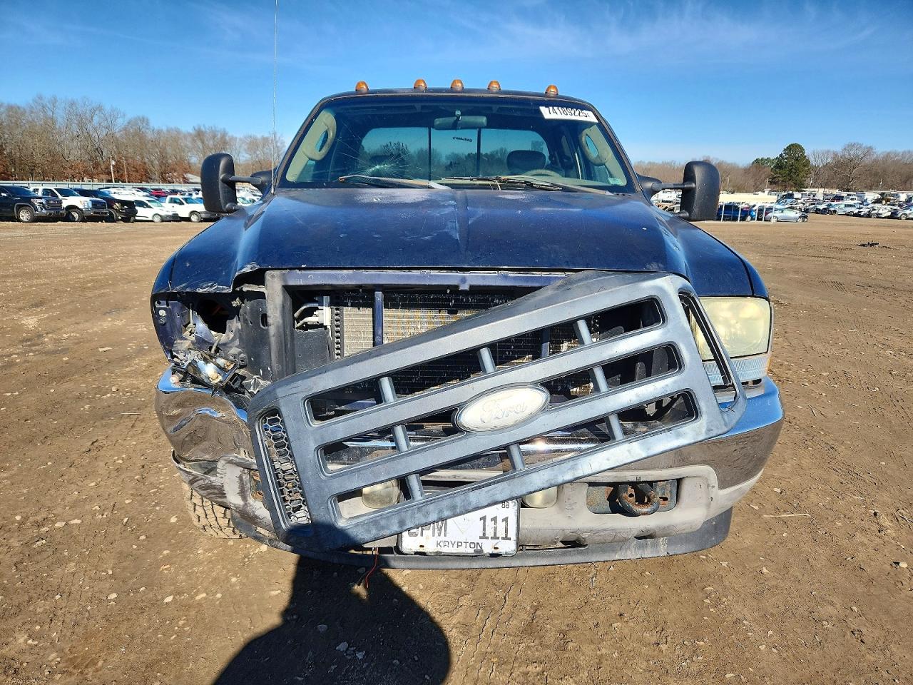 2004 FORD F350 SUPER DUTY FLATBED TRUCK photo 5