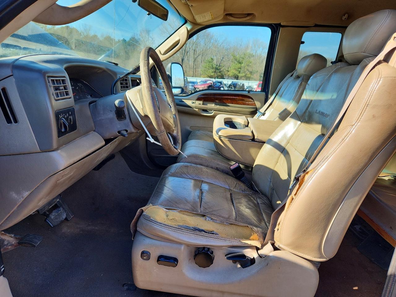 2004 FORD F350 SUPER DUTY FLATBED TRUCK photo 7