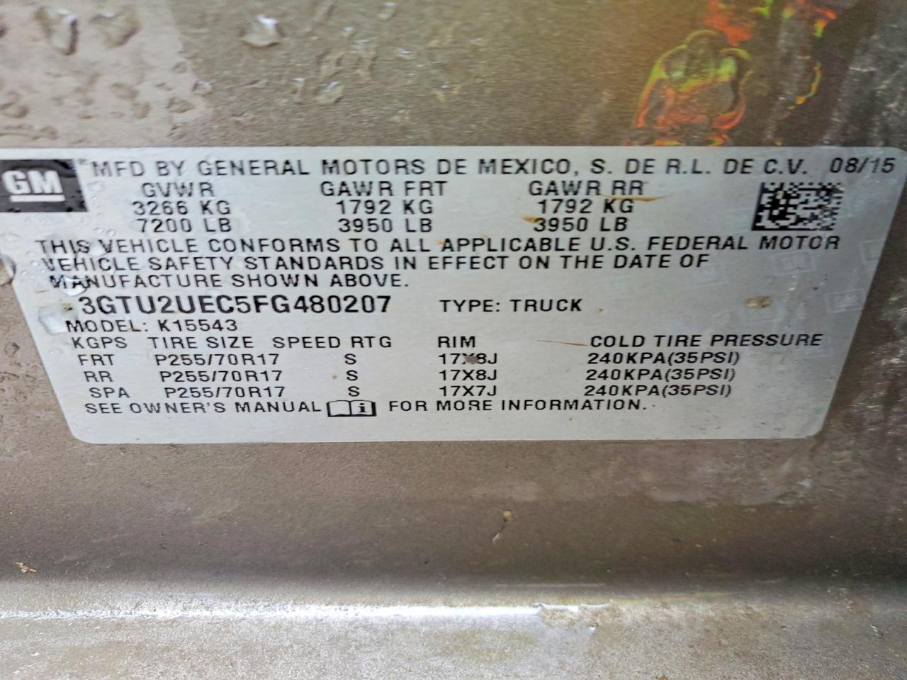 2015 GMC SIERRA K1500 SLE photo 23