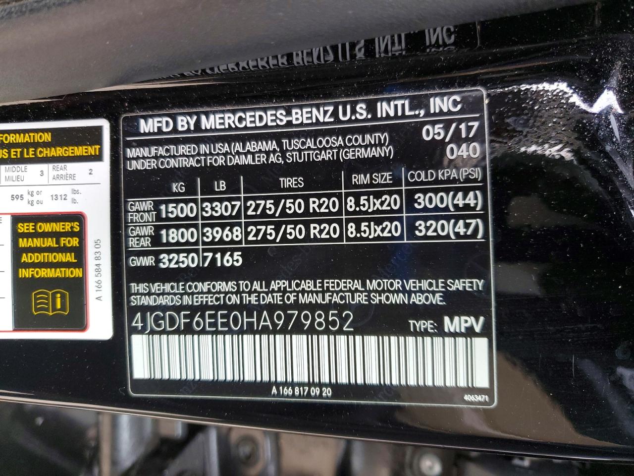 2017 MERCEDES-BENZ GLS 450 4MATIC photo 23