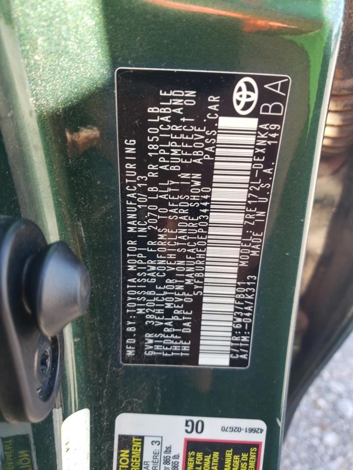 2014 TOYOTA COROLLA L photo 13