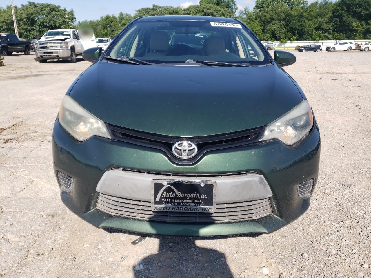 2014 TOYOTA COROLLA L photo 5