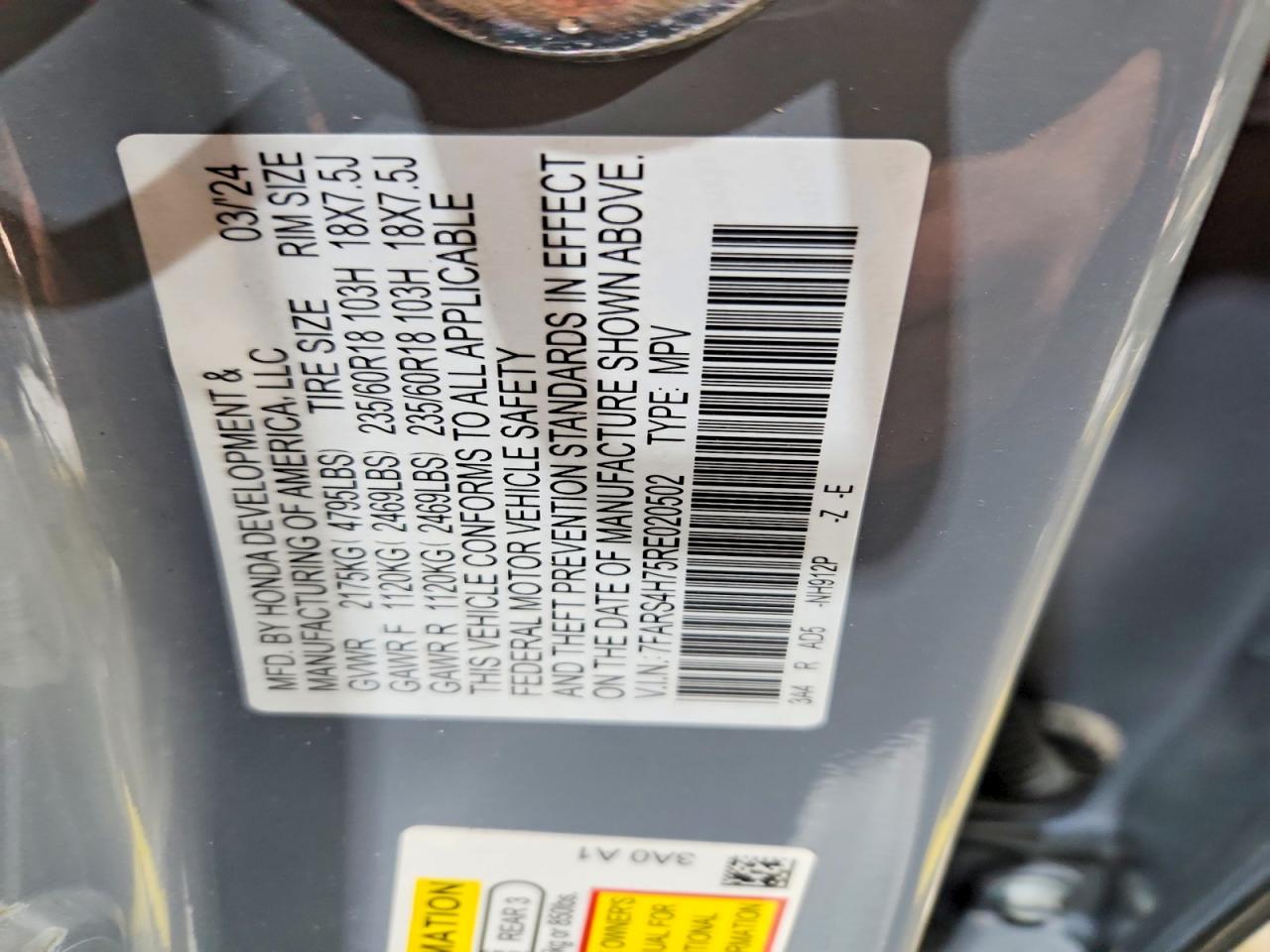2024 HONDA CR-V EXL photo 27