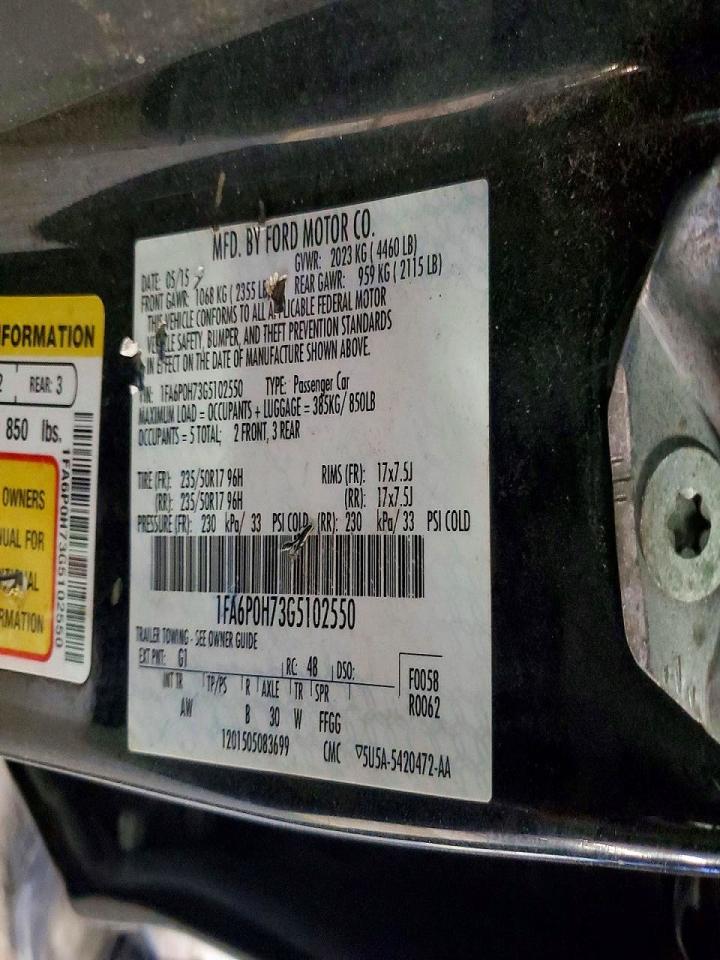 2016 FORD FUSION SE photo 23