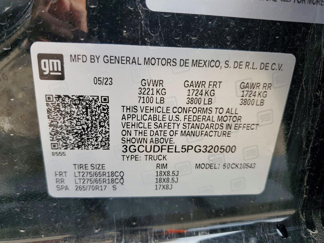 2023 CHEVROLET SILVERADO K1500 LT TRAIL BOSS photo 12