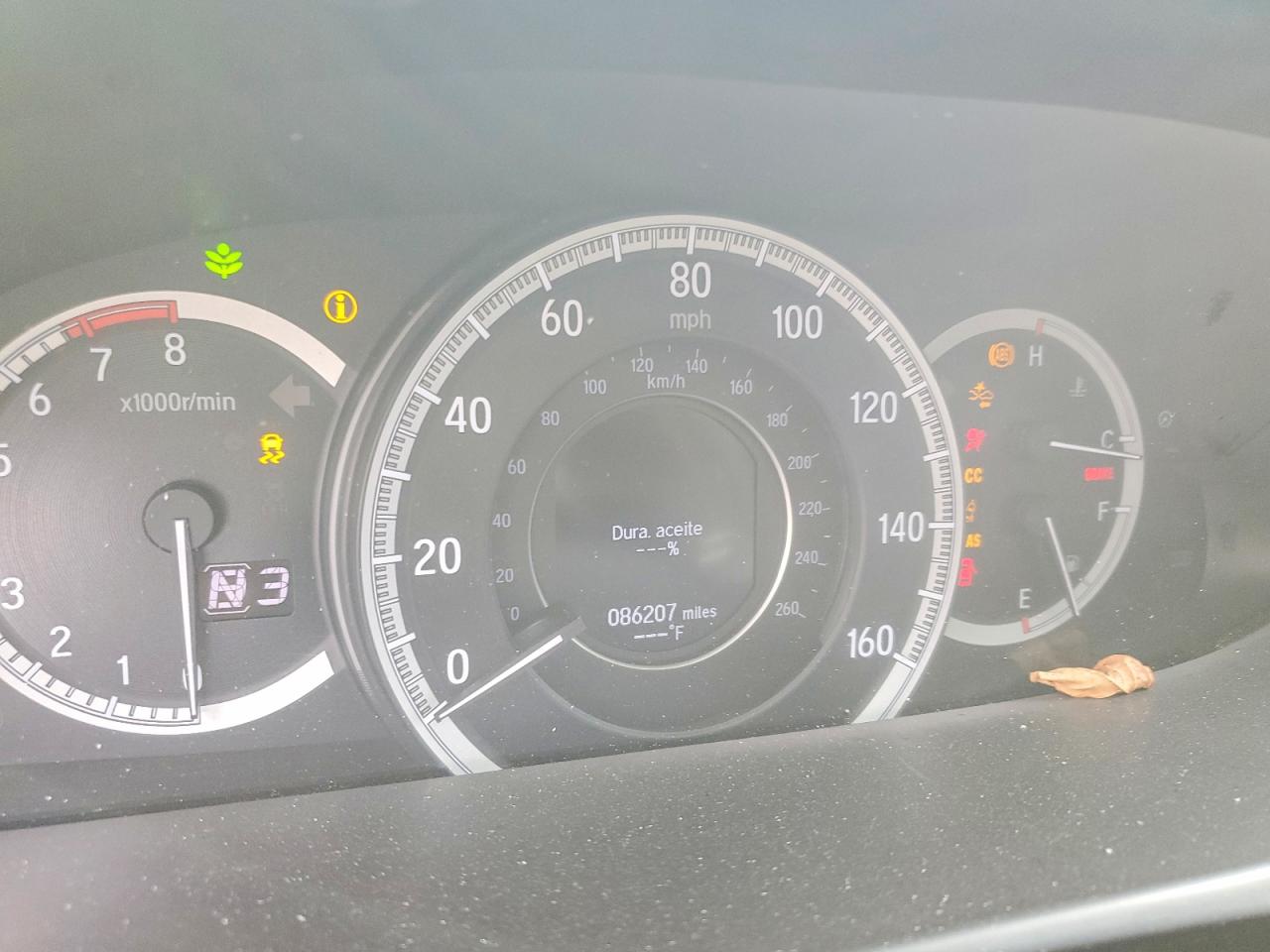 2016 HONDA ACCORD EX photo 17