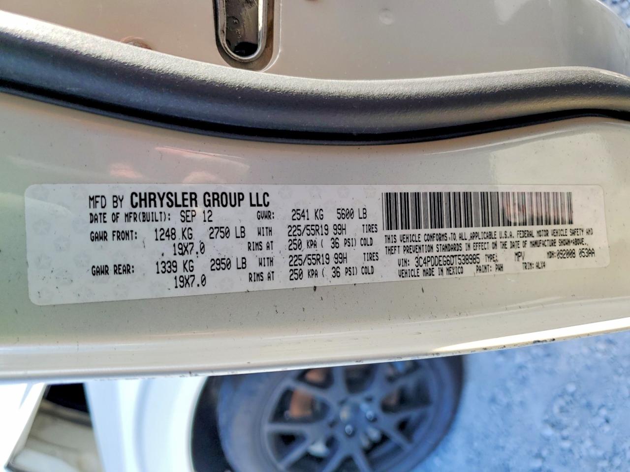 2013 DODGE JOURNEY R/T photo 40
