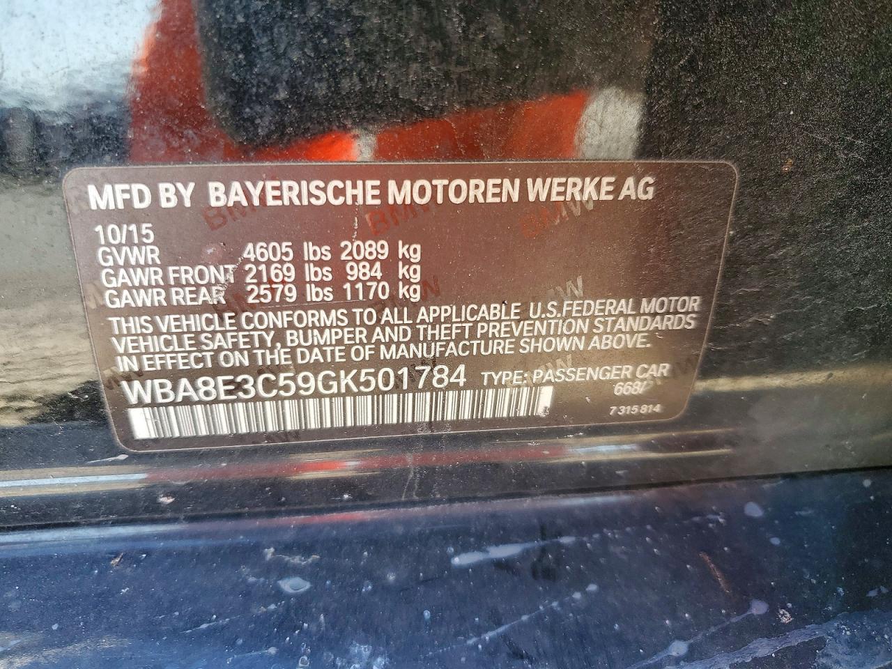 2016 BMW 328 XI SULEV photo 23