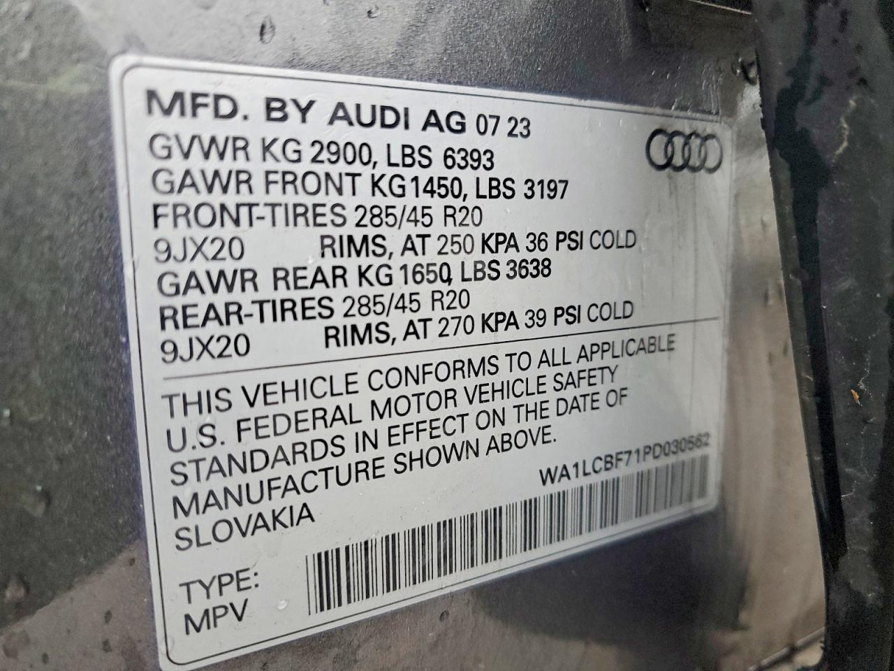 2023 AUDI Q7 PREMIUM PLUS photo 14