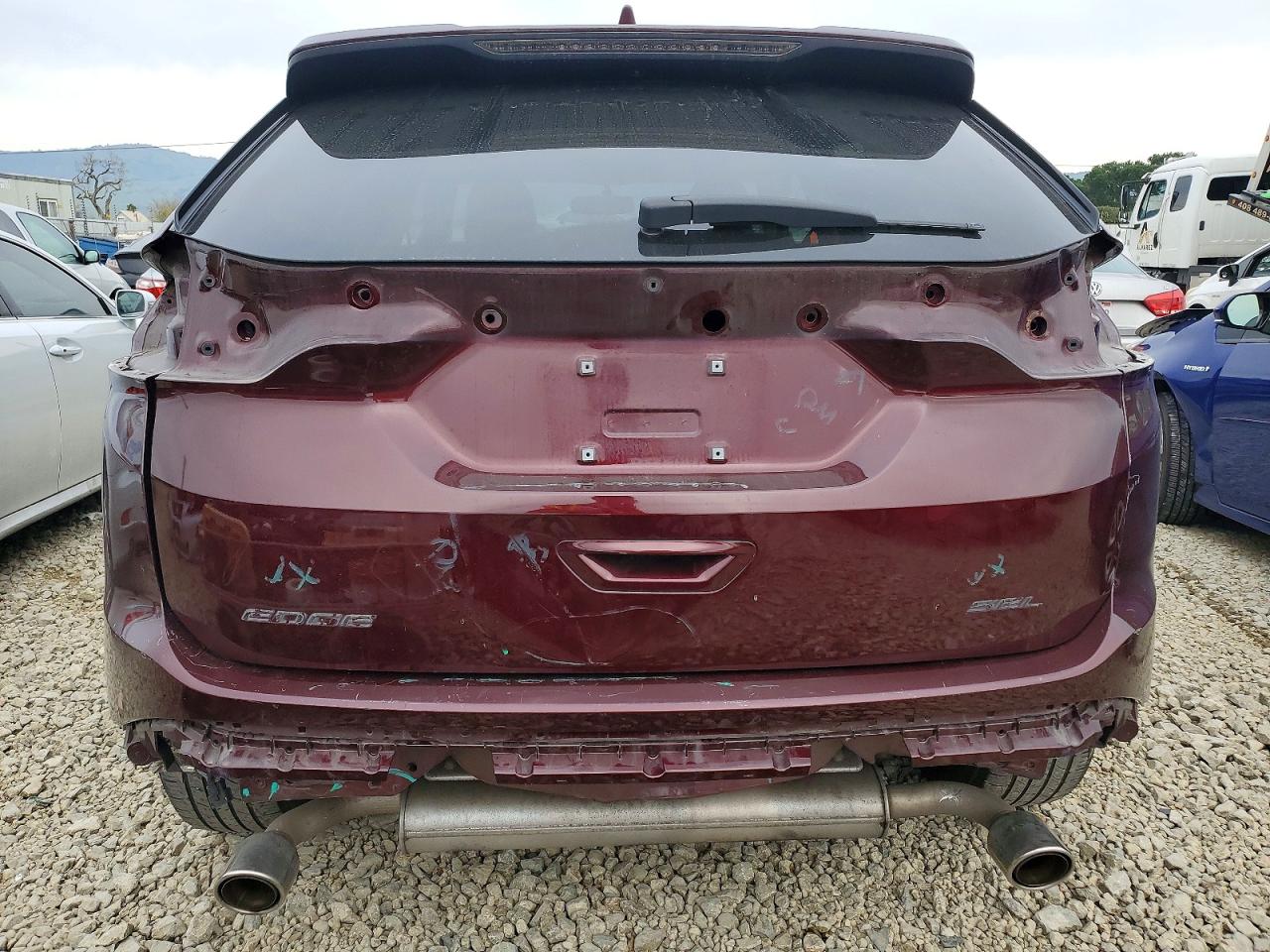 2017 FORD EDGE SEL photo 6