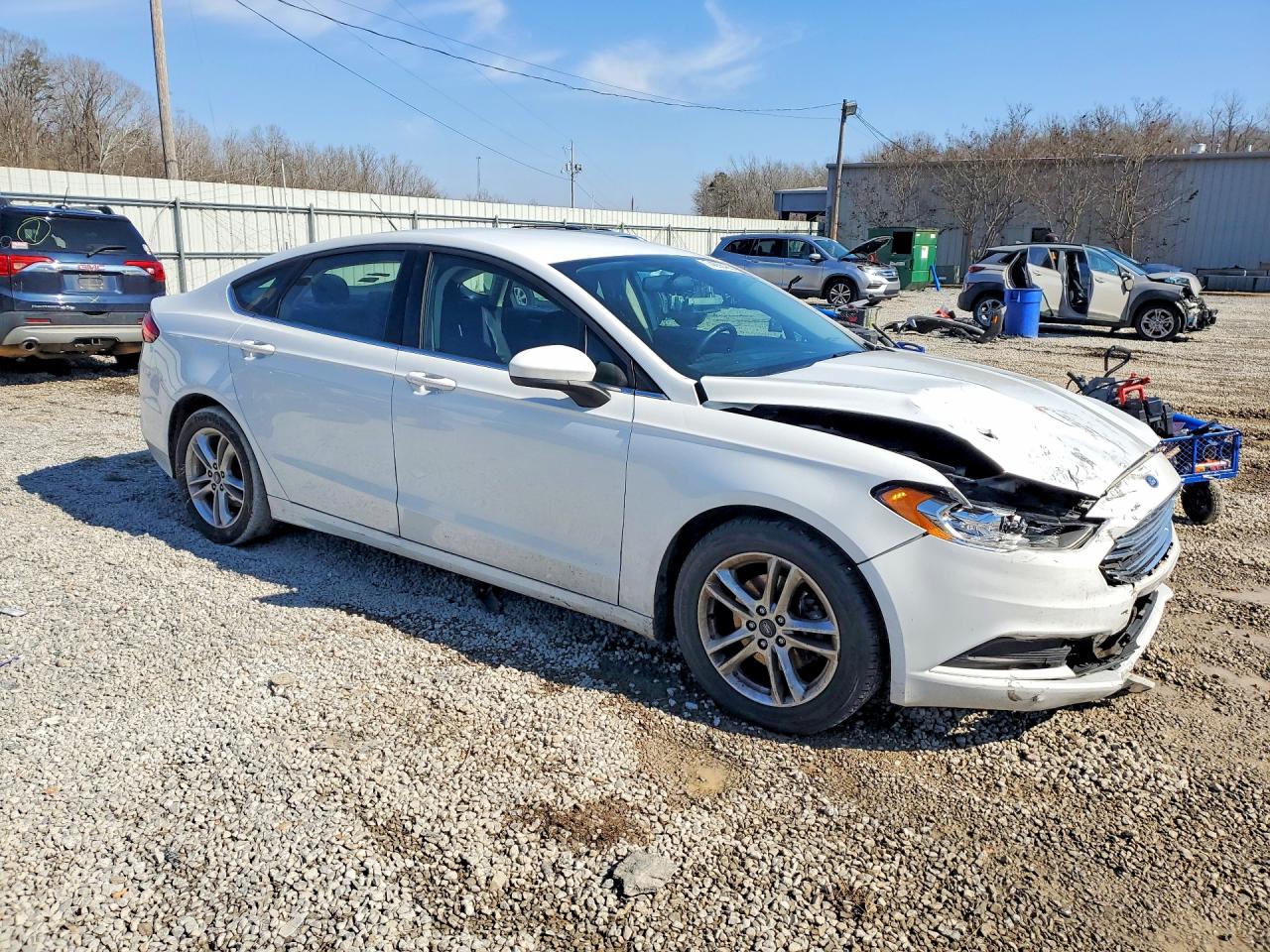 2018 FORD FUSION SE photo 4