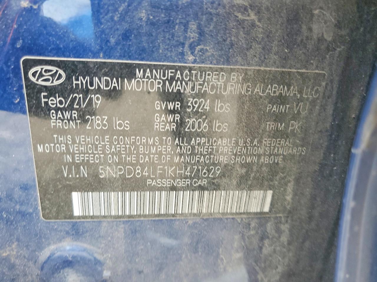 2019 HYUNDAI ELANTRA SEL photo 23