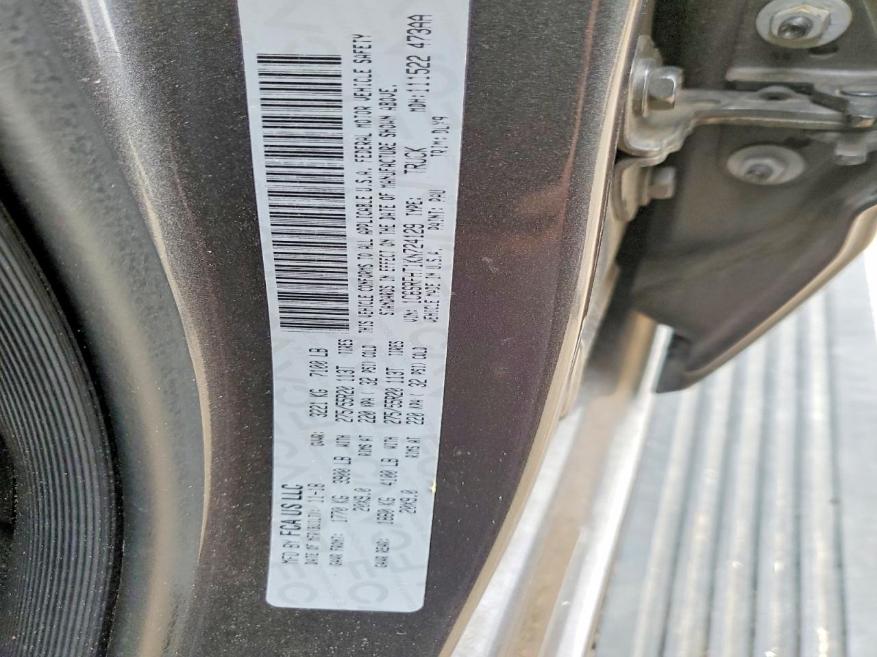 2019 RAM 1500 LIMITED photo 23