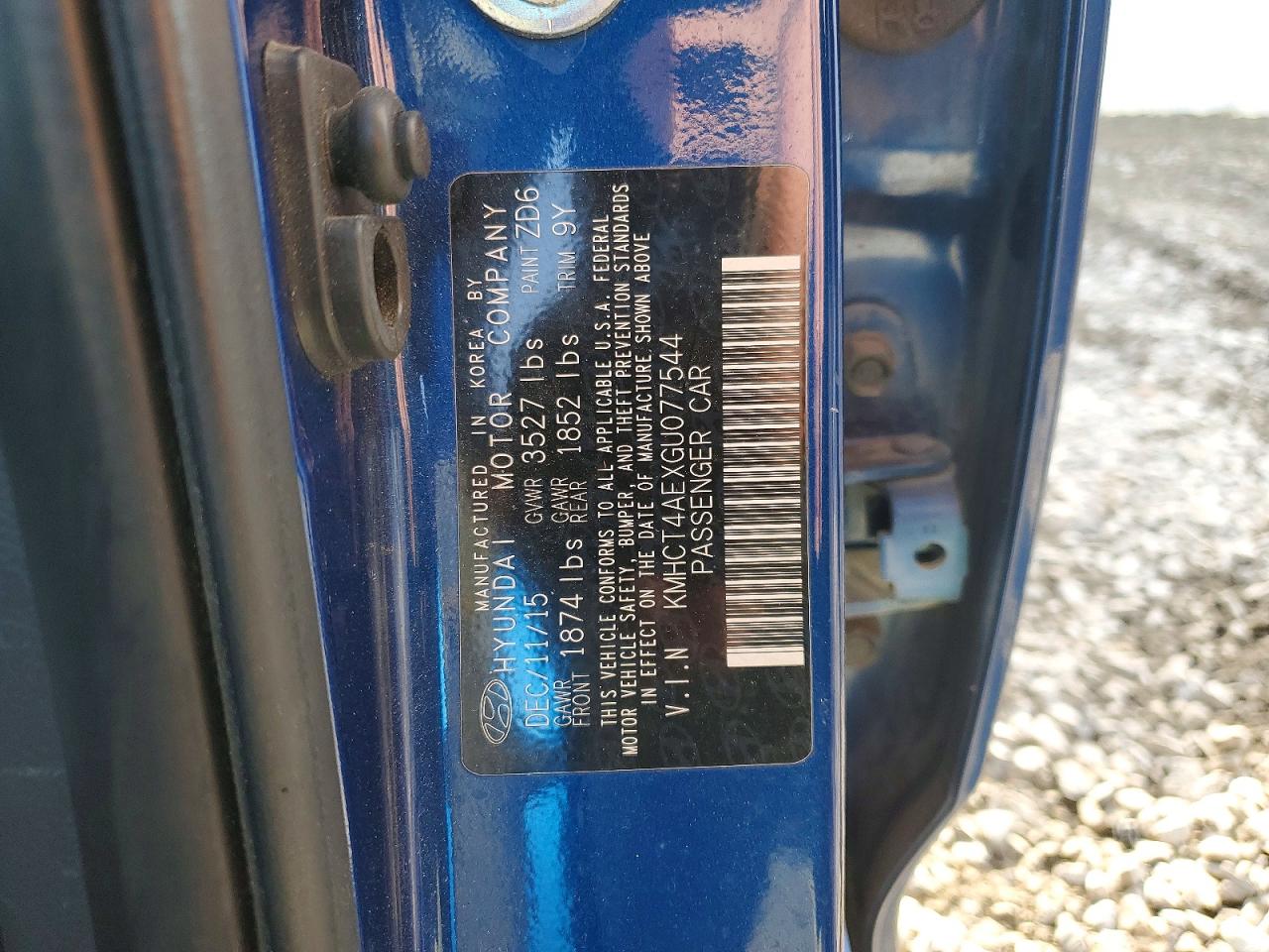 2016 HYUNDAI ACCENT SE photo 34
