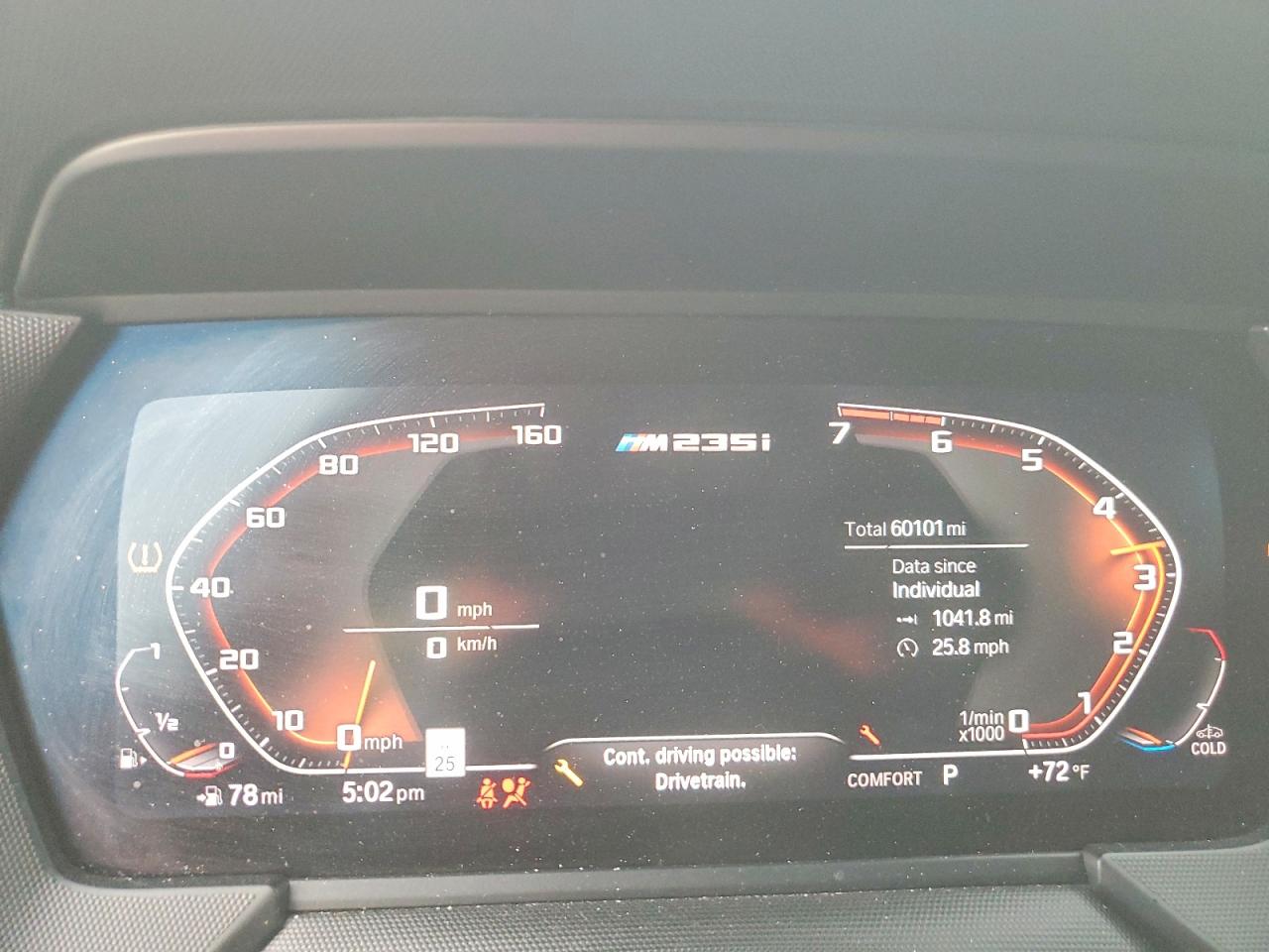 2020 BMW M235XI photo 9
