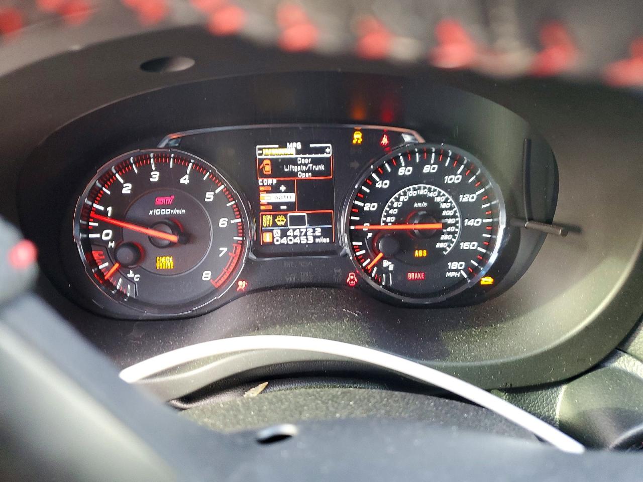 2020 SUBARU WRX STI LIMITED photo 9