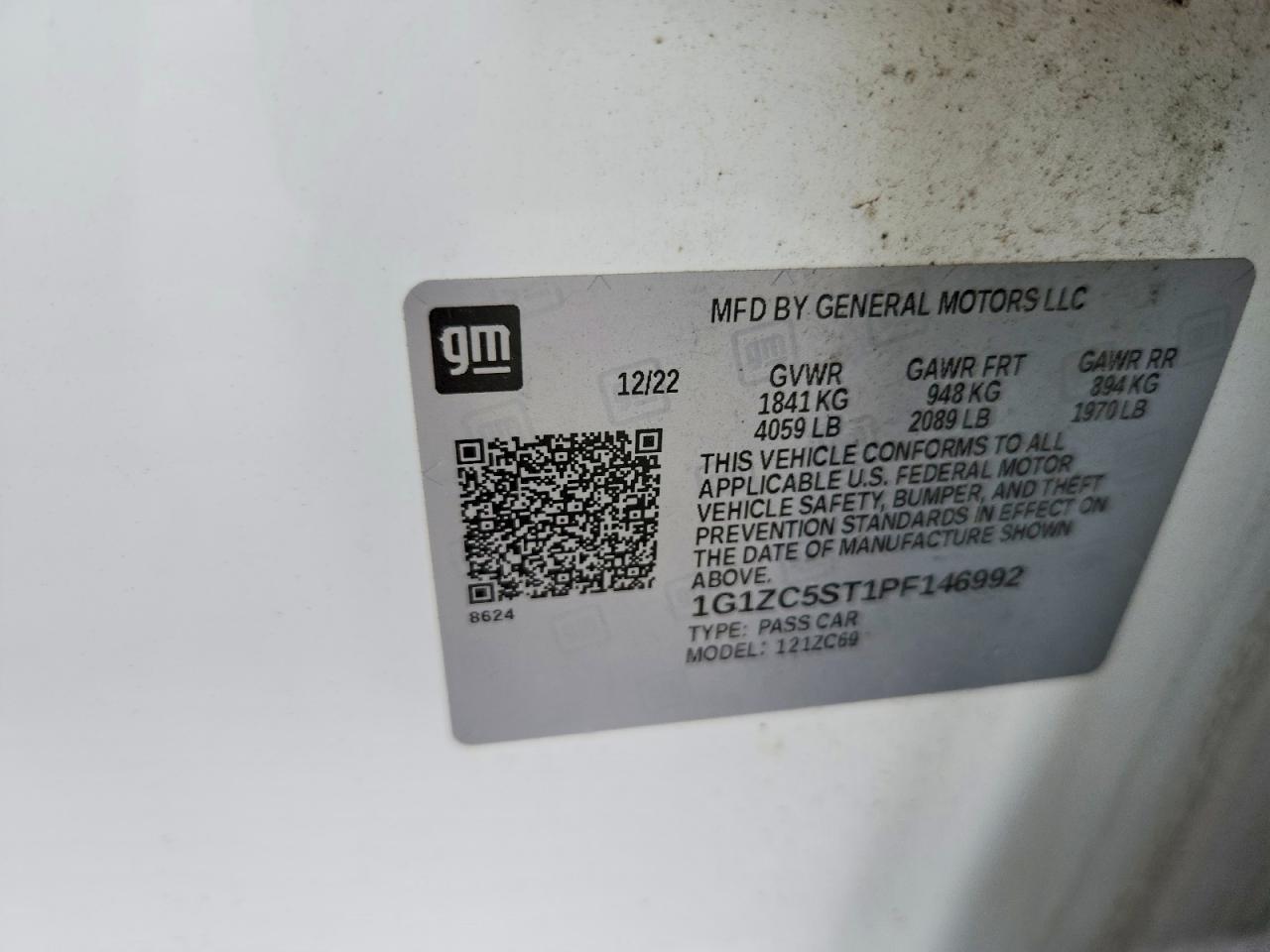 2023 CHEVROLET MALIBU LS photo 12