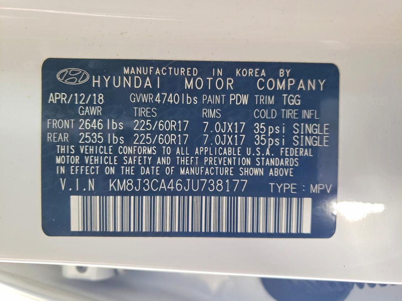 2018 HYUNDAI TUCSON SEL photo 25