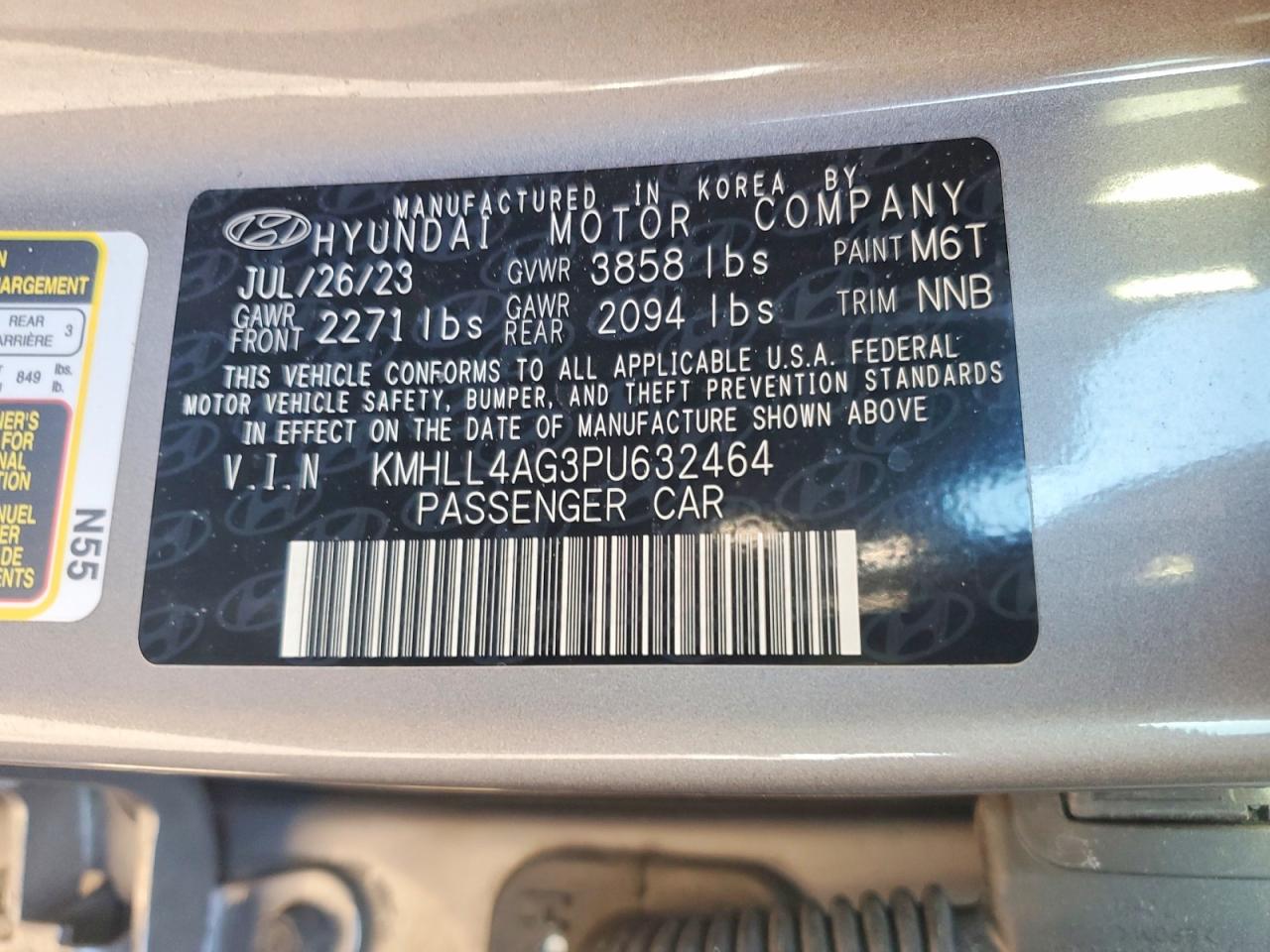 2023 HYUNDAI ELANTRA SE photo 12