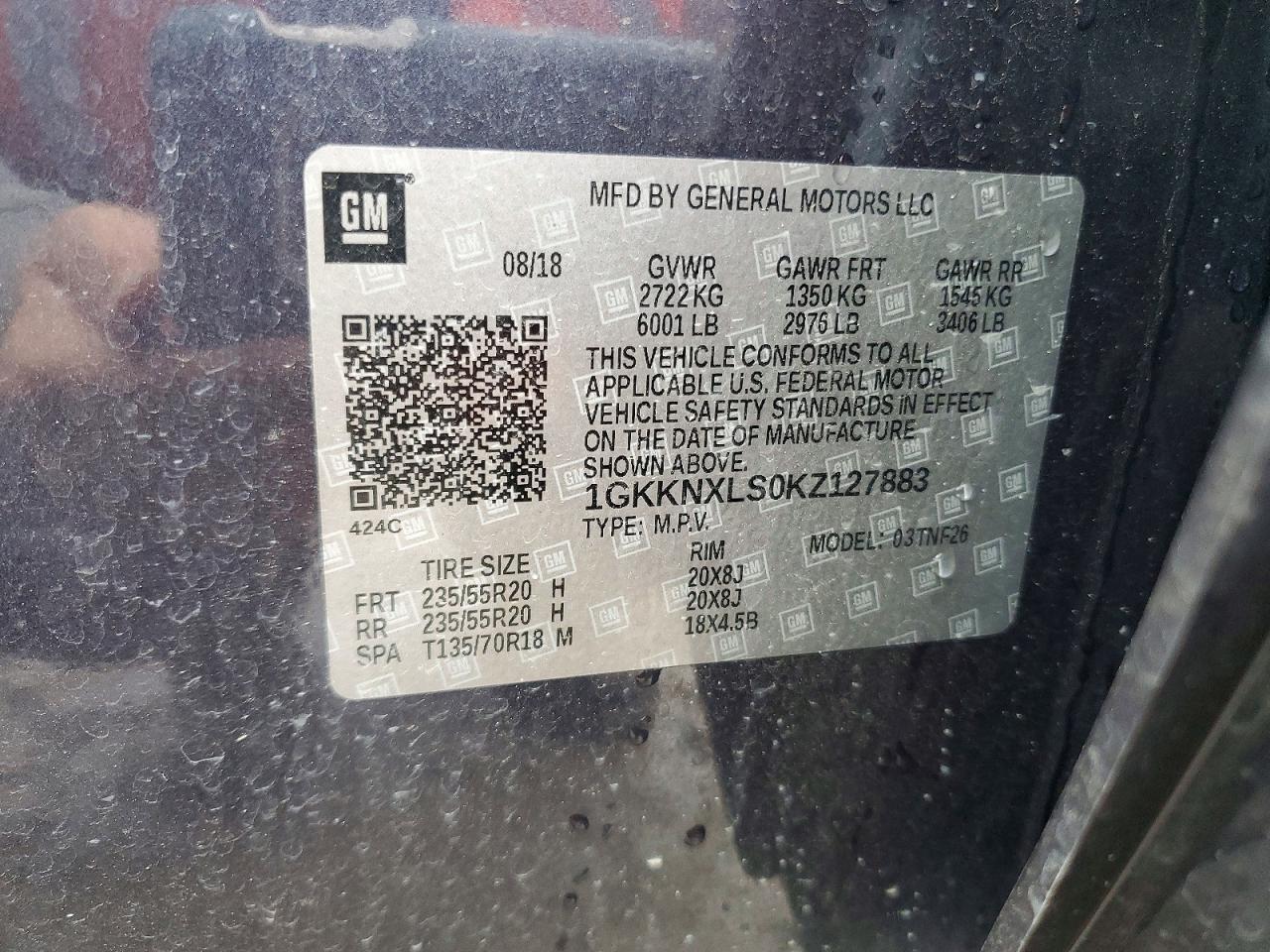2019 GMC ACADIA DENALI photo 13