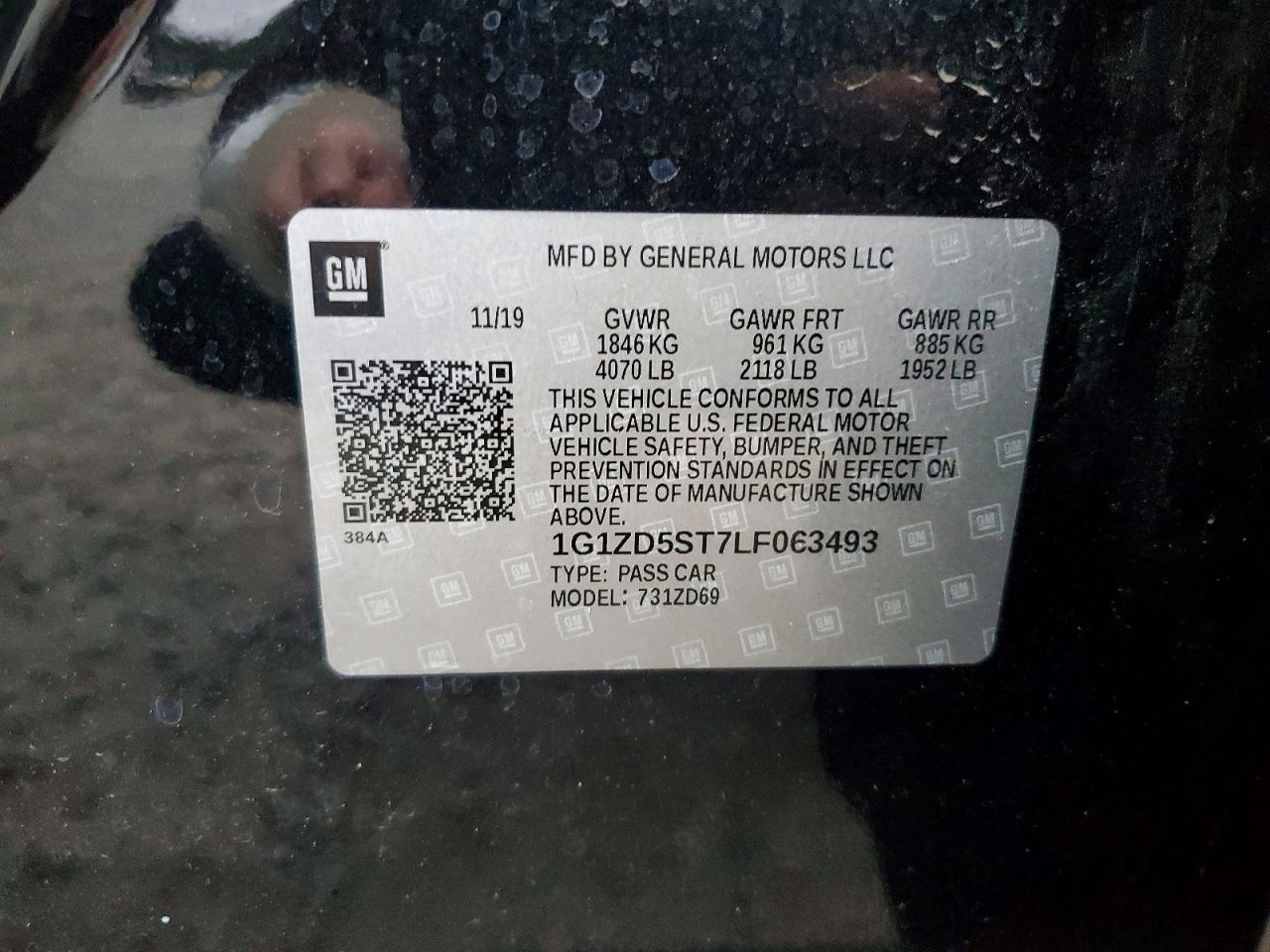 2020 CHEVROLET MALIBU LT photo 23