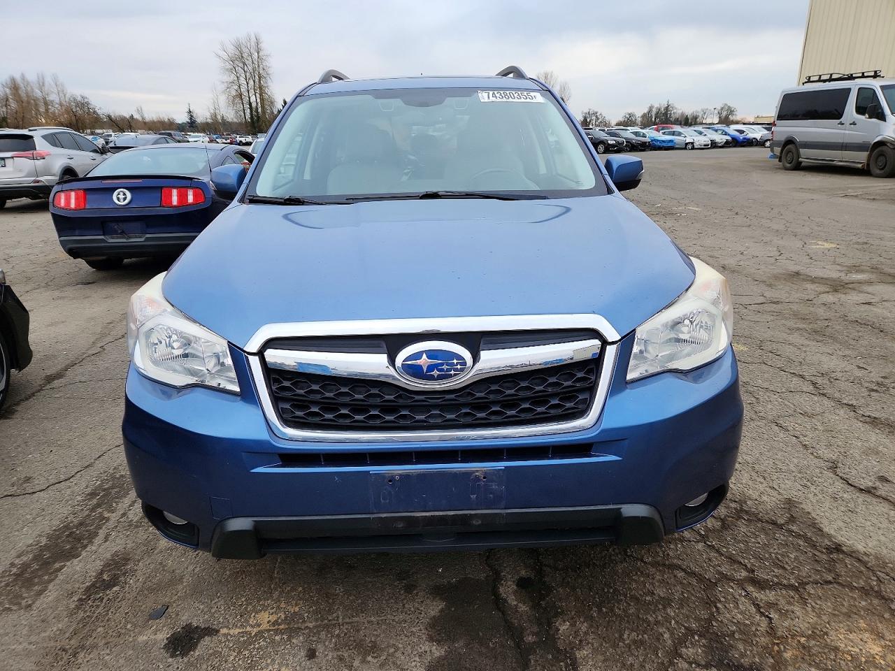 2015 SUBARU FORESTER 2.5I TOURING photo 5