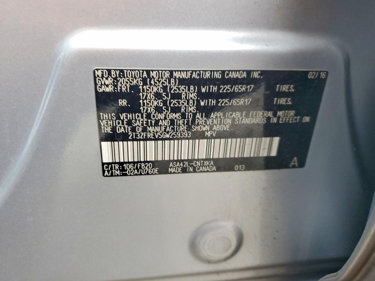 2016 TOYOTA RAV4 LE photo 25