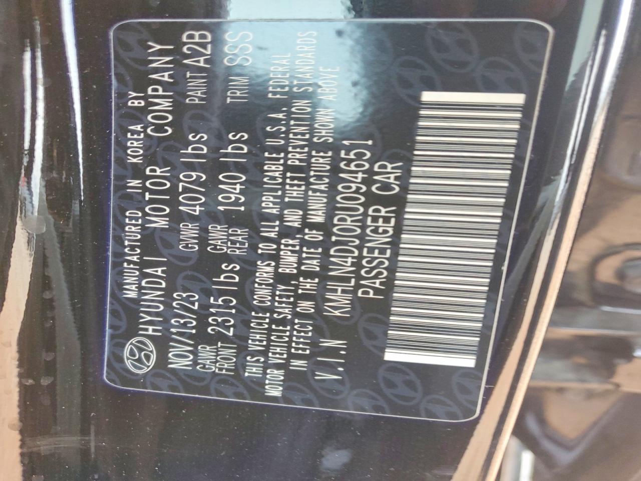 2024 HYUNDAI ELANTRA LIMITED photo 12