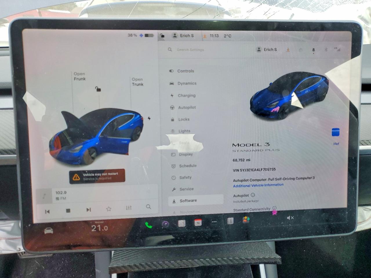 2020 TESLA MODEL 3 photo 9
