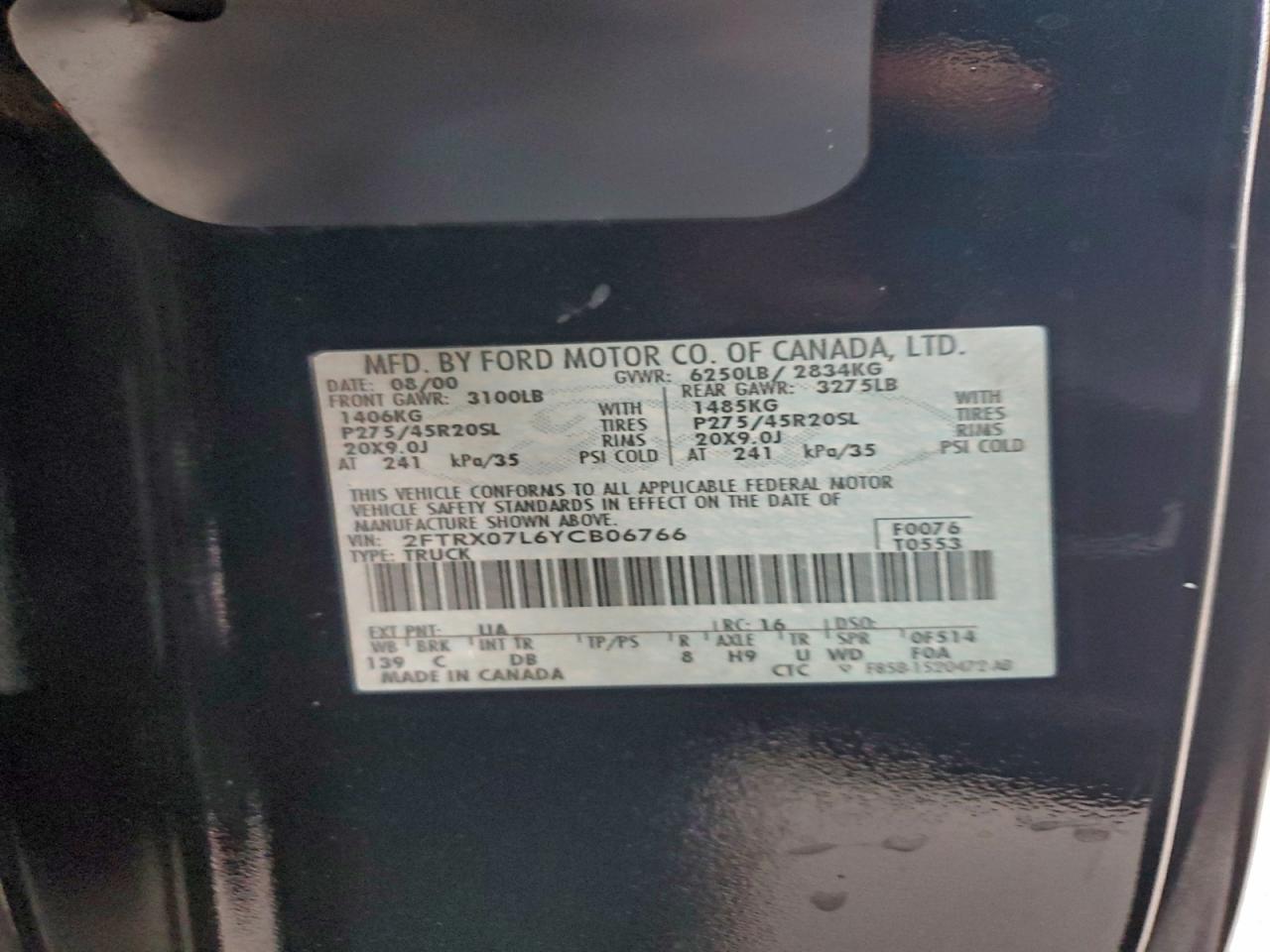 2000 FORD F150 photo 23