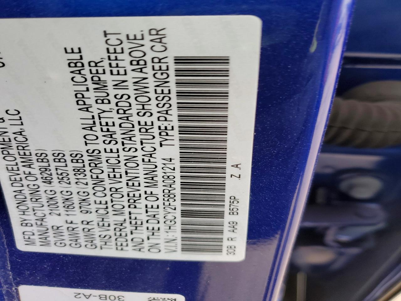 2024 HONDA ACCORD HYBRID SPORT photo 12