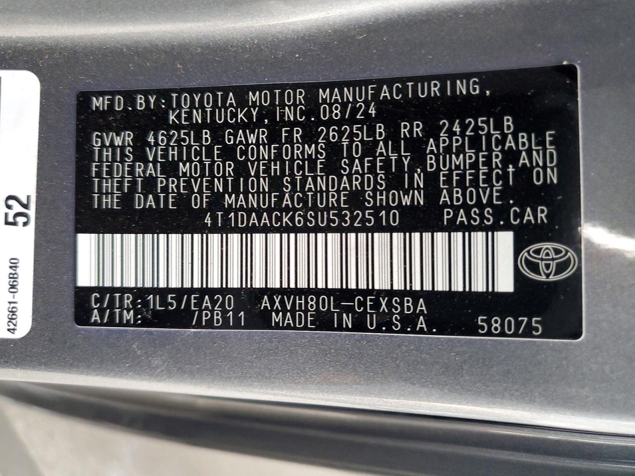 2025 TOYOTA CAMRY XSE photo 13
