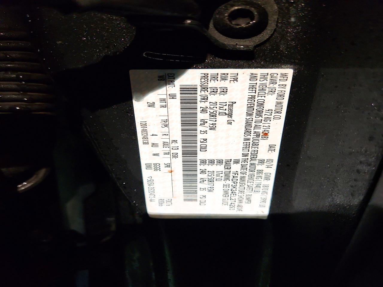 2014 FORD FOCUS SE photo 45
