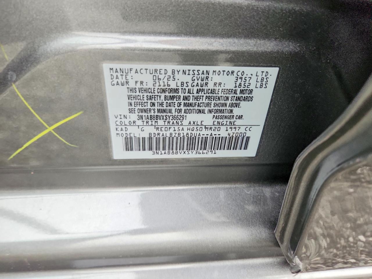 2025 NISSAN SENTRA S photo 23