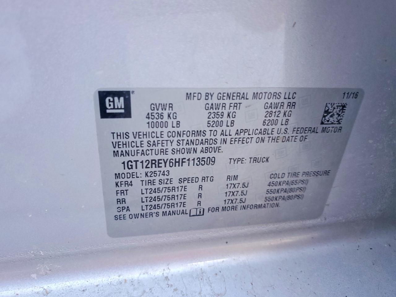 2017 GMC SIERRA K2500 HEAVY DUTY photo 23