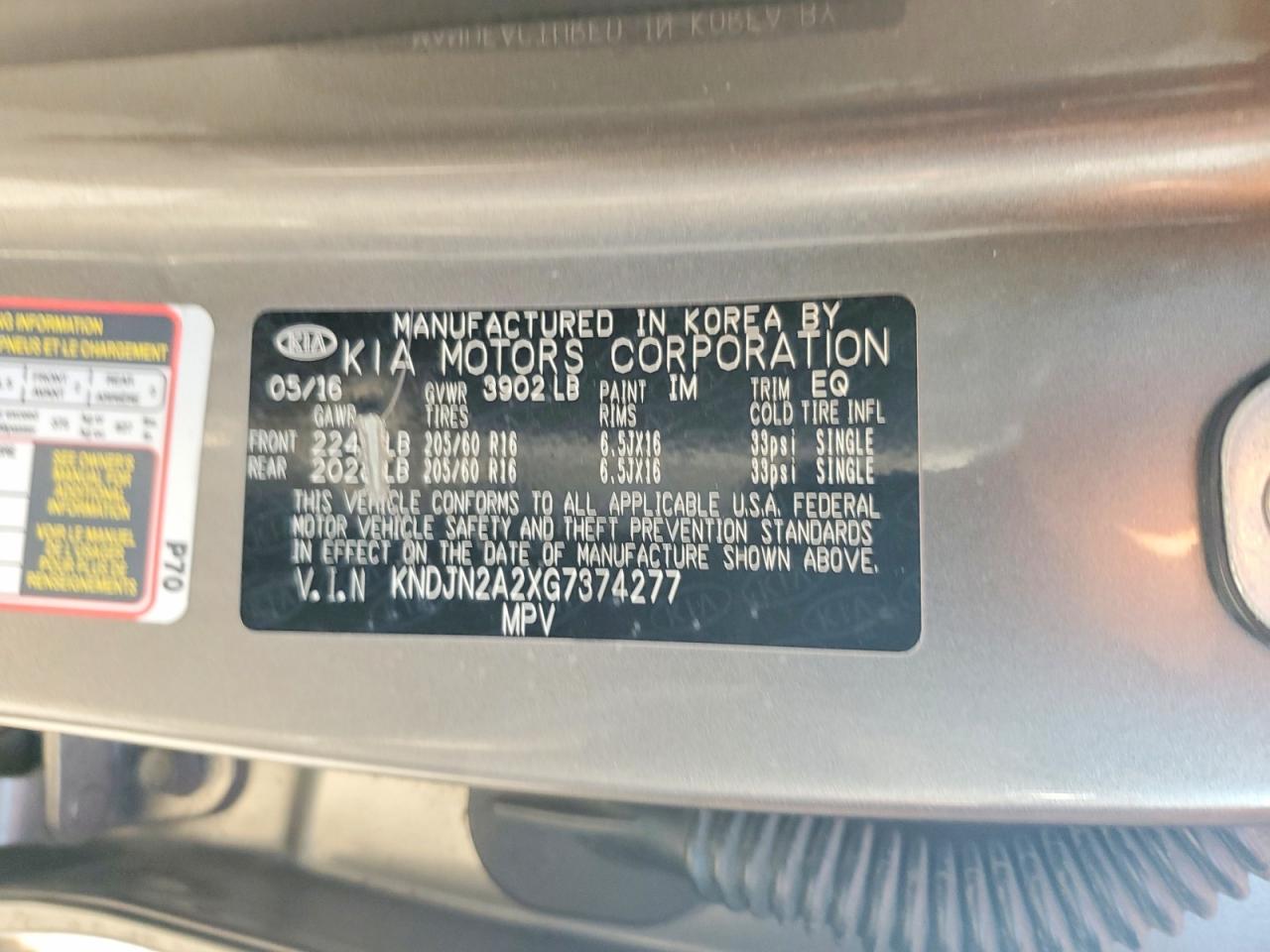 2016 KIA SOUL photo 23