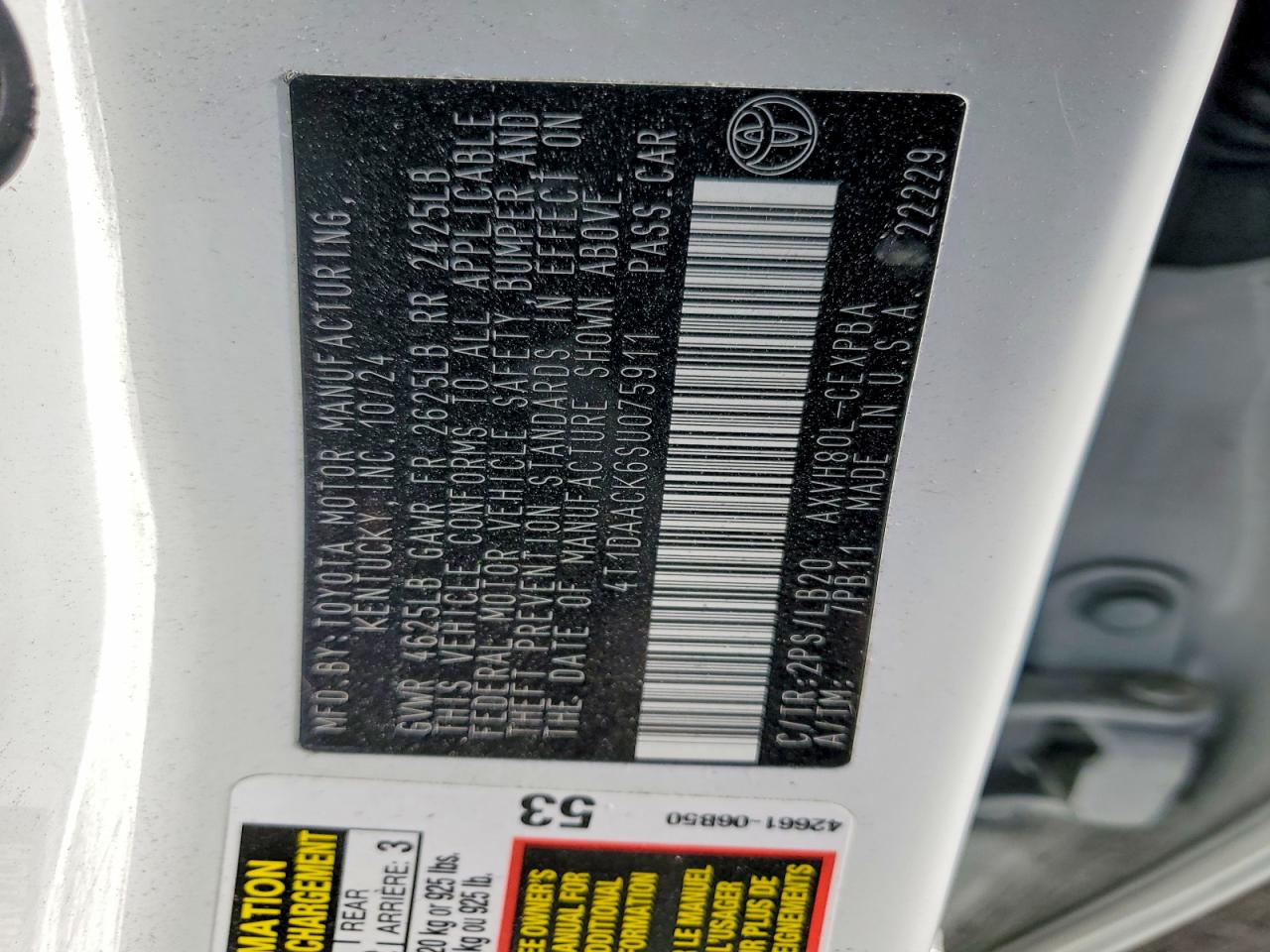 2025 TOYOTA CAMRY XSE photo 23