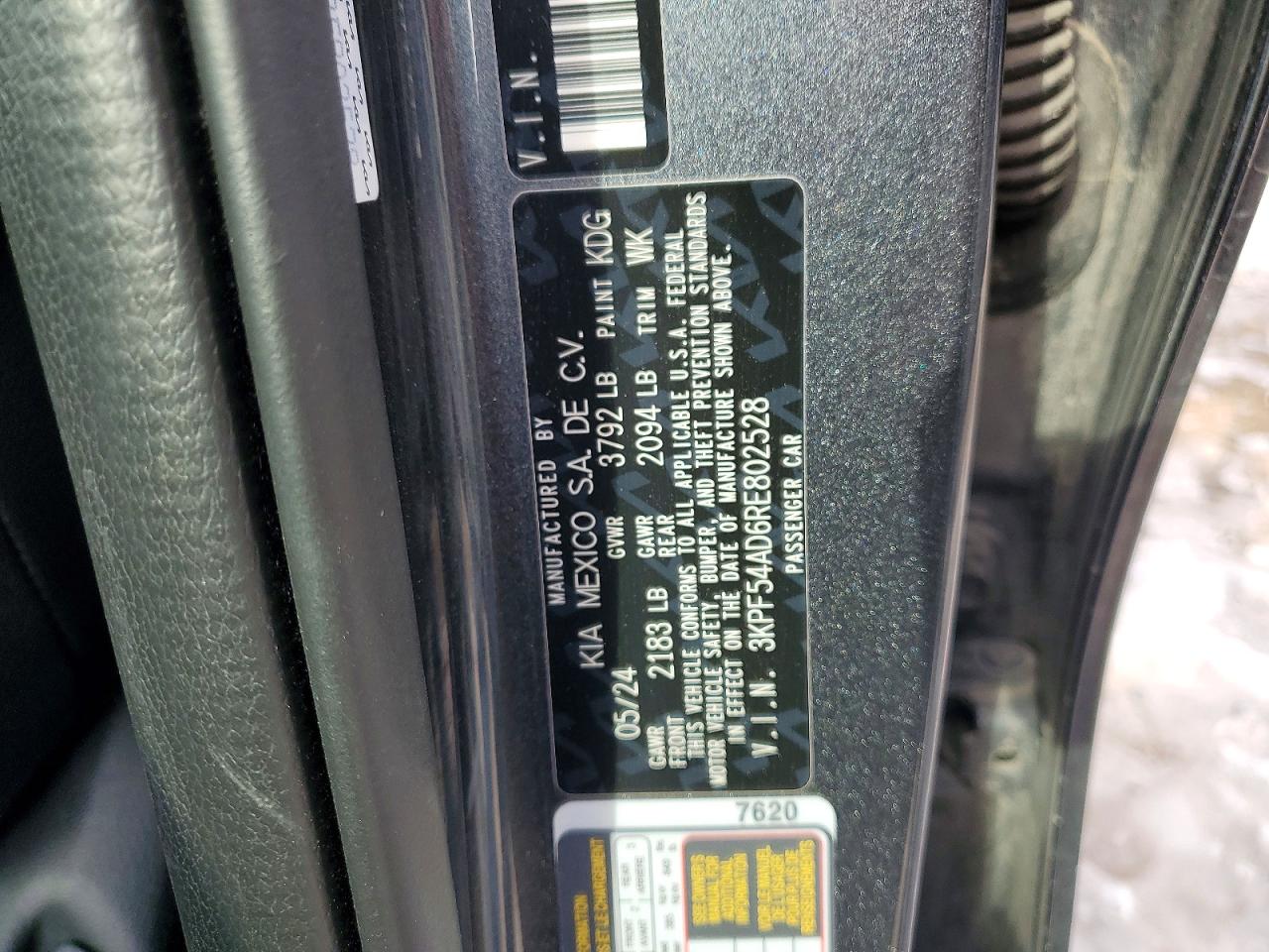 2024 KIA FORTE GT LINE photo 12