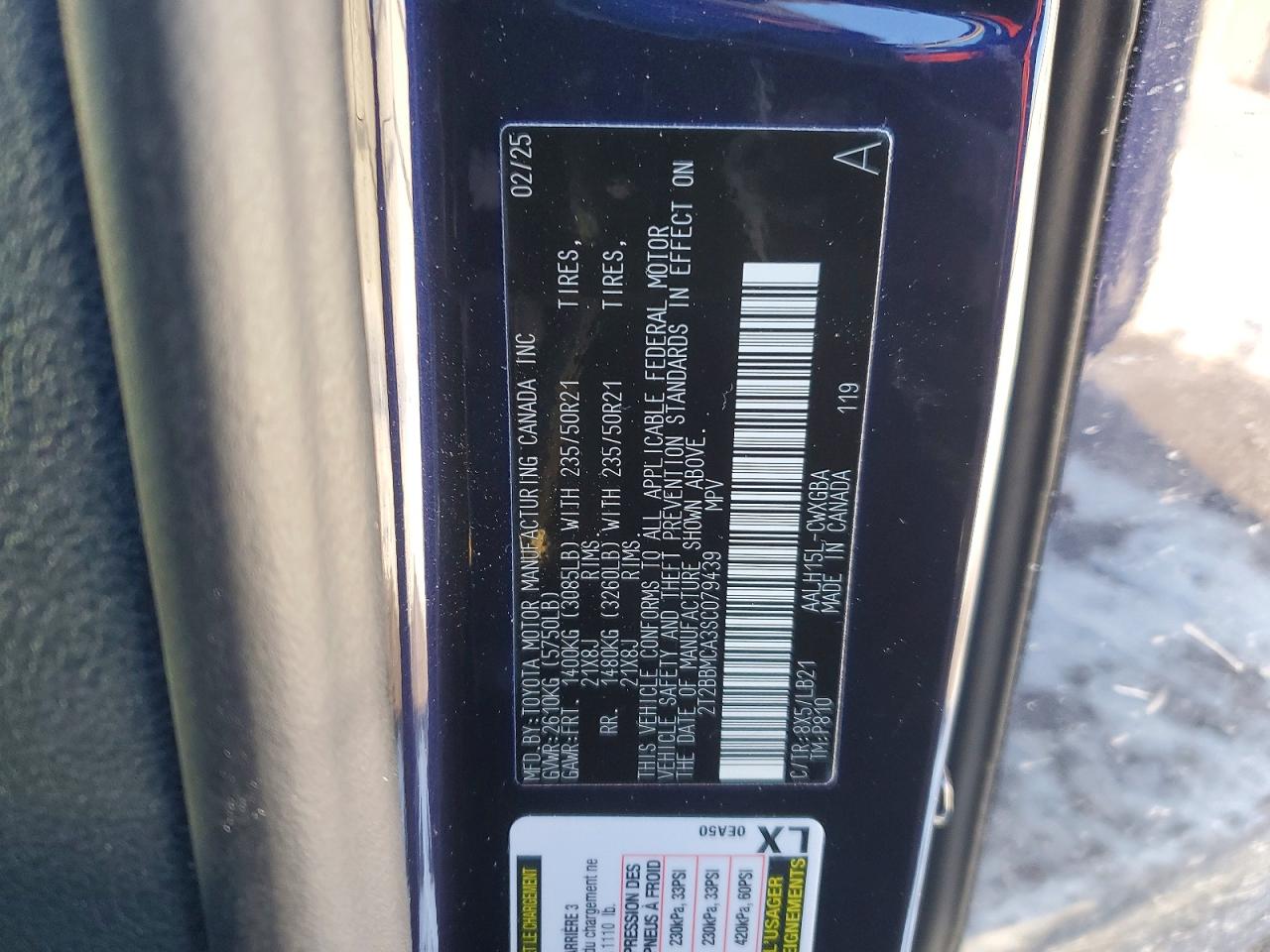 2025 LEXUS RX 350H BASE photo 25