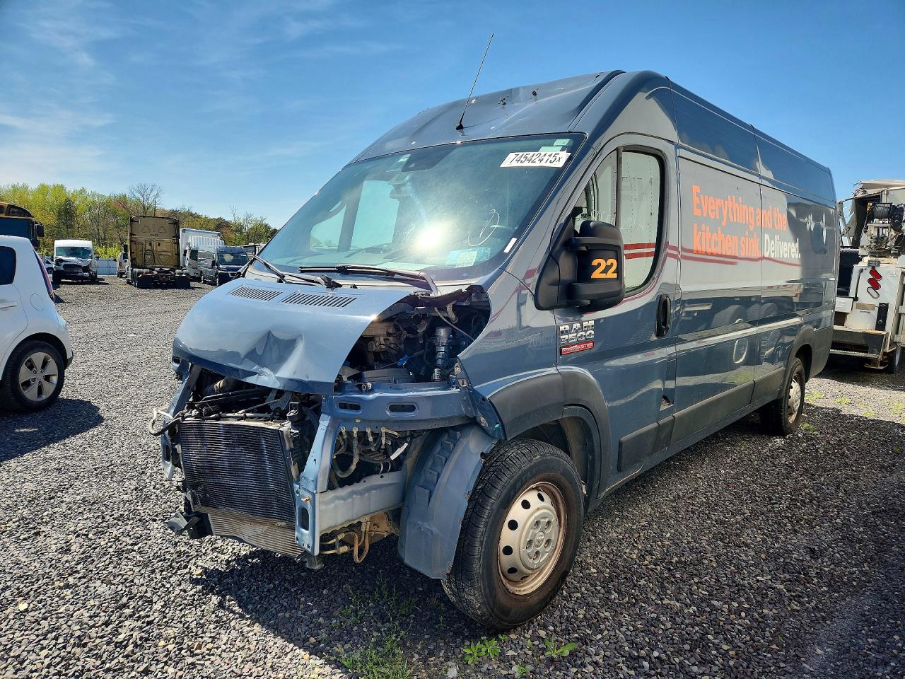 2021 RAM PROMASTER 3500 3500 HIGH photo 2