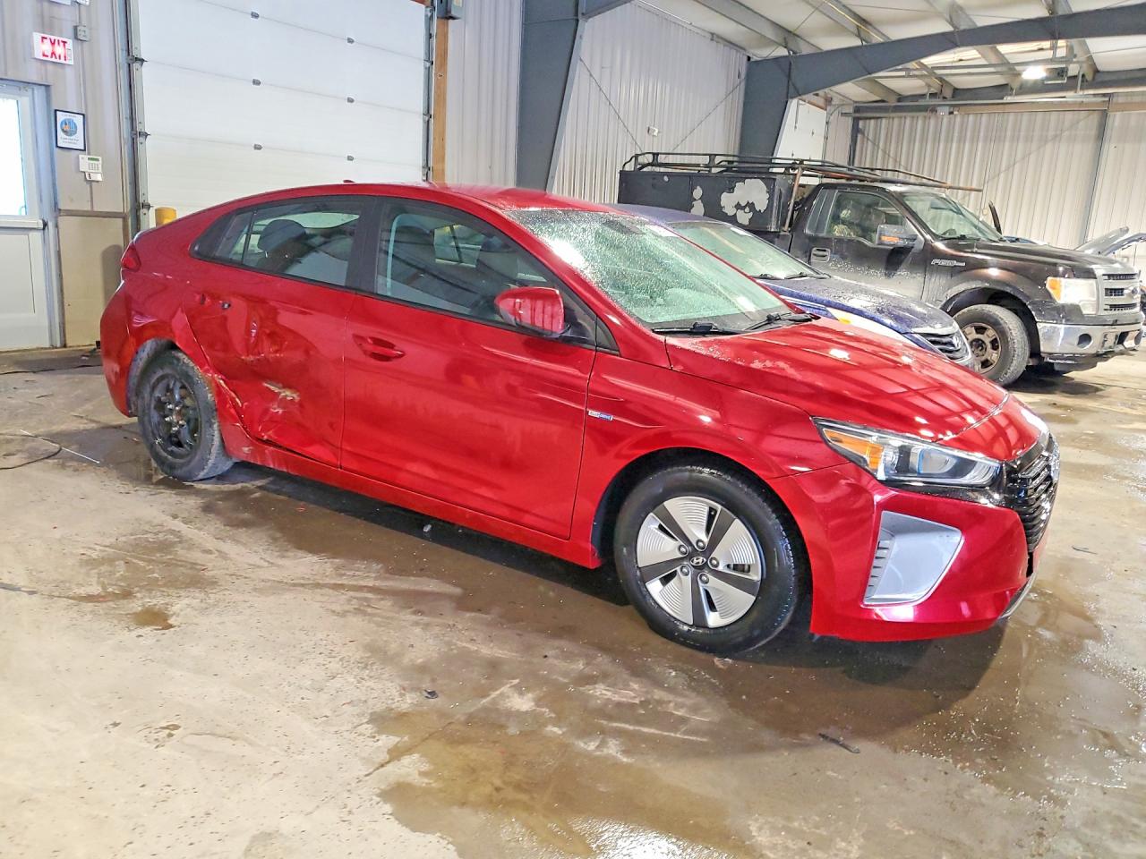 2019 HYUNDAI IONIQ BLUE photo 4