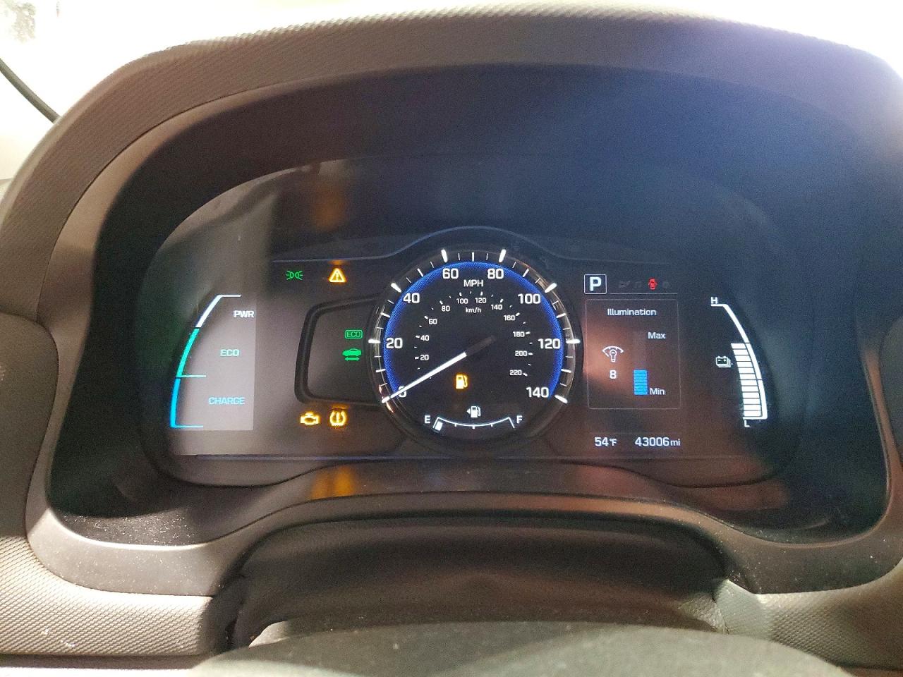 2019 HYUNDAI IONIQ BLUE photo 9