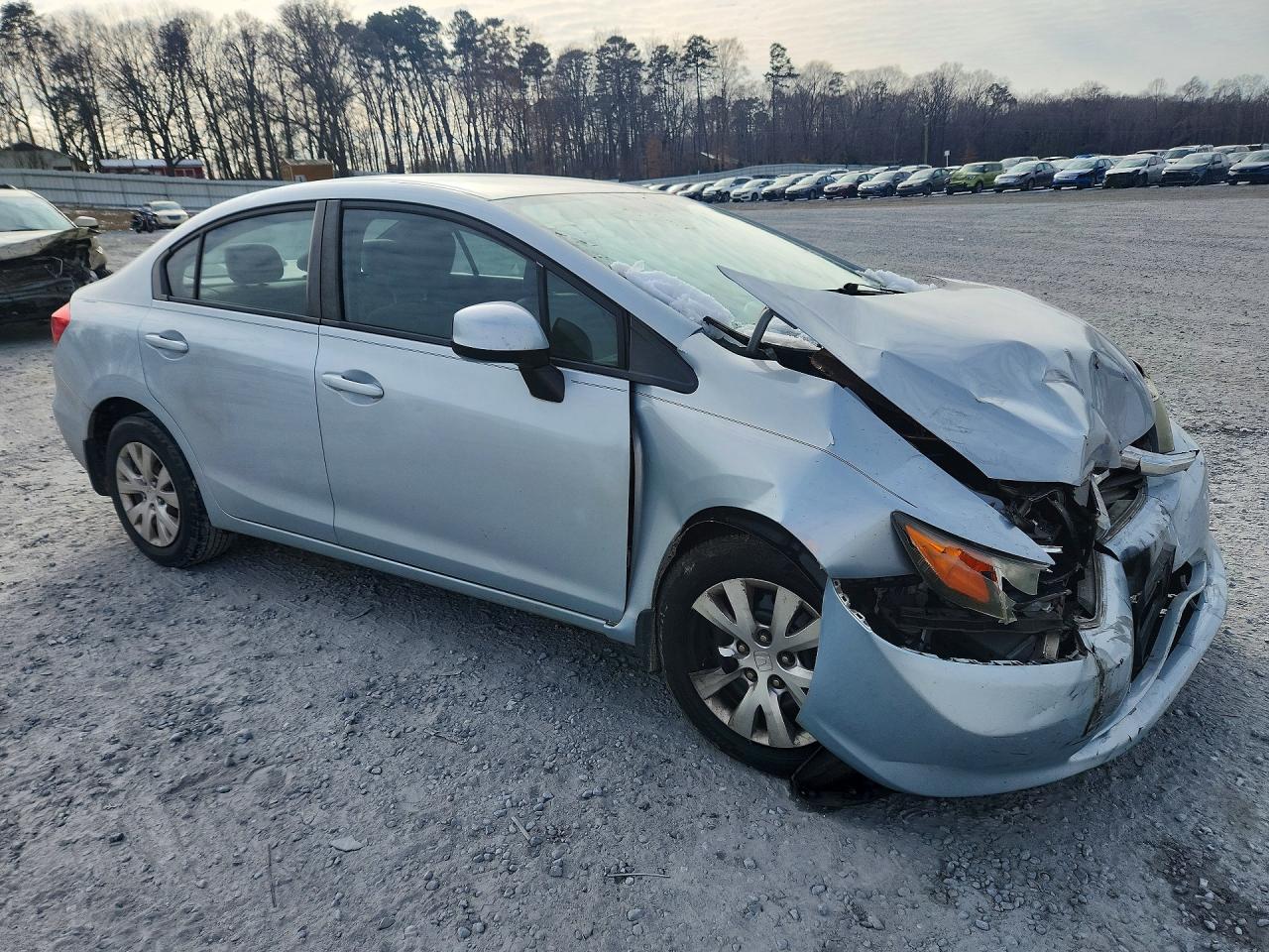2012 HONDA CIVIC LX photo 4